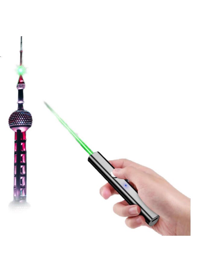 Whistler M3 Green Laser Pointer, High-Intensity Green Light, Lcd Screen, Conference Teaching Pointer, Outdoor Driving School Coach, High-Power Rechargeable Model, Bright Star Pointer, Cat Teaser, Infrared - Image 1