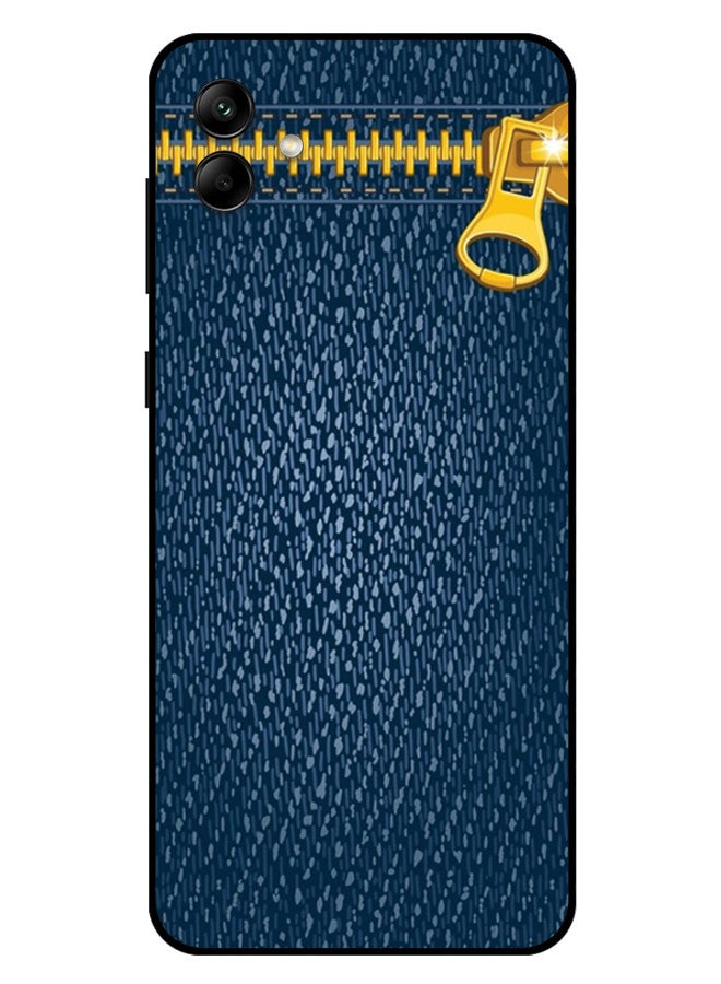 EYE CATCH Printed Protective Case Cover For Samsung Galaxy A04E -  Blue Jeans - Image 1