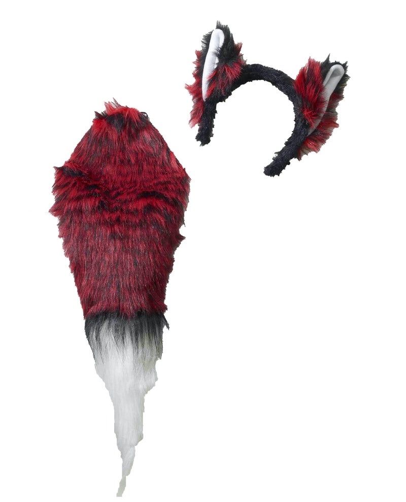 Rubies Forum Novelties Women's Fox Ears and Tail Set, Multi, One Size - Image 3