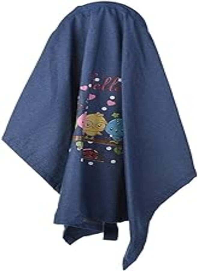 Mix and Max Mix&Max Jeans Nursing Cover Printed Chicks For Unisex-Blue