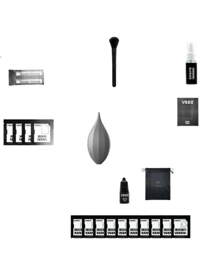 Vsgo Micro Camera Cleaning Kit, Cmos Cleaning Swab, Dust Removal Tool, Suitable For Canon, Nikon, Sony Sensor Cleaning, Nikon Mirrorless Camera Lens Cleaning Paper, Air Blower - Image 3