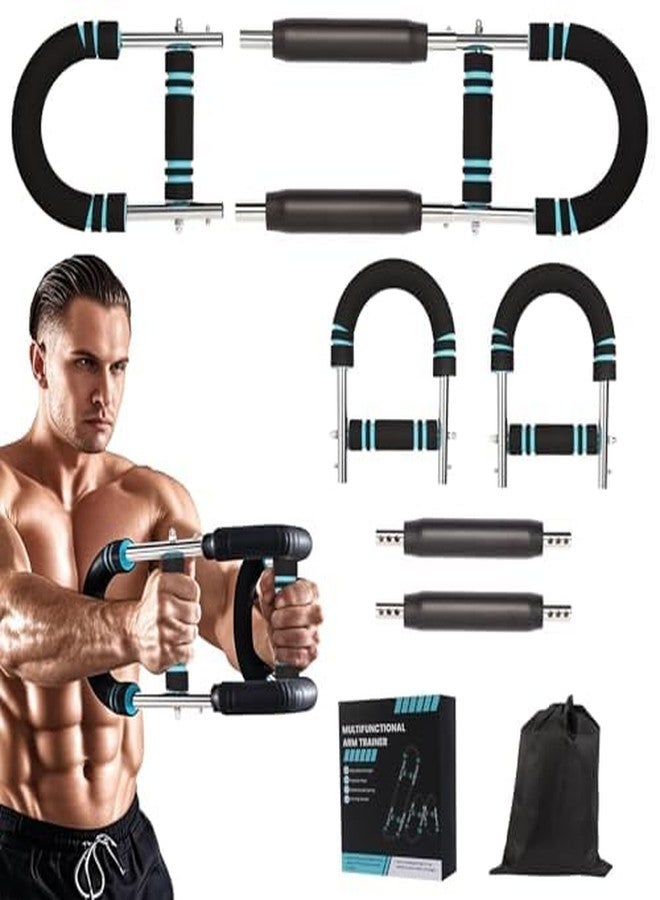 Gecool Chest Workout Equipment,Adjustable Resistance Bar for Full Body Workout, Arm Strengthener for Men & Women, Fitness Equipment for Strength Training（90-150Lbs） - Image 1
