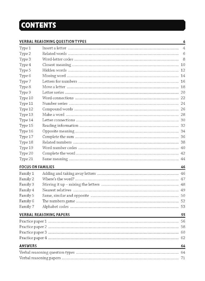 The Essential 11+ Verbal Reasoning Study & Practice Book for GL Assessment  - Image 3