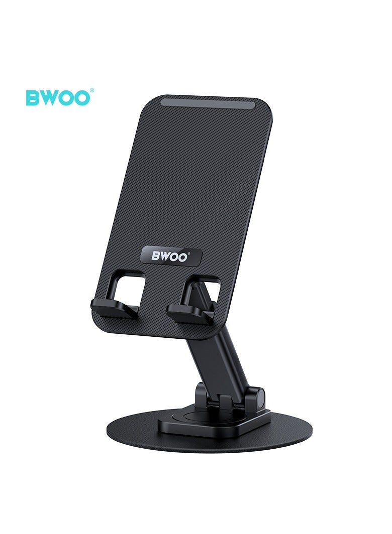 BWOO Rotatable Foldable Desktop Mobile Phone Holder - Image 1