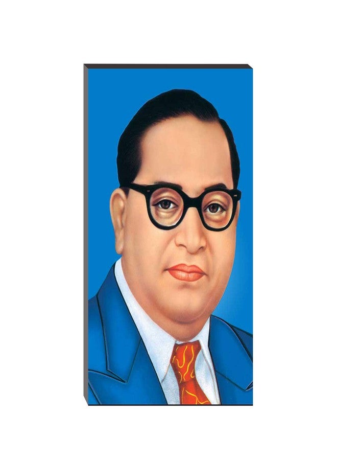 Masstone Baba Saheb Ambedkar Self Adhesive 6mm MDF Panel Painting (12x 18 Inch)(Multi Color) - Image 1