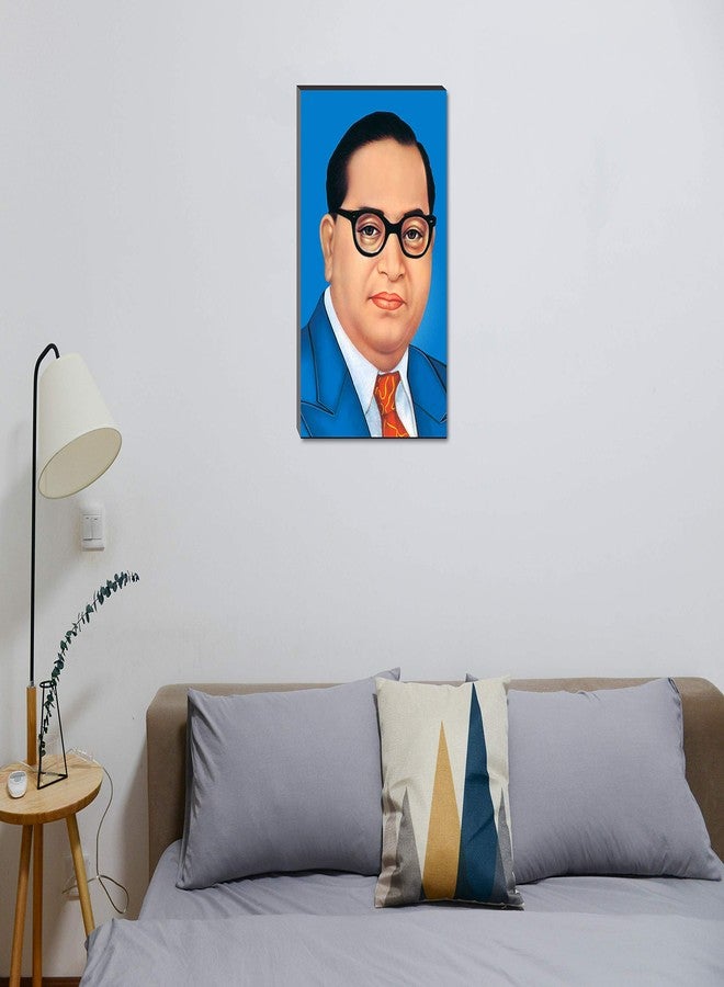 Masstone Baba Saheb Ambedkar Self Adhesive 6mm MDF Panel Painting (12x 18 Inch)(Multi Color) - Image 3
