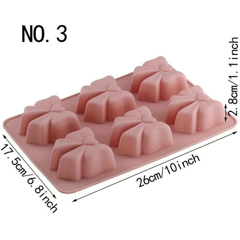 1pcs Heart Shaped Silicone Cake Mold For Valentine Mousse - Image 4