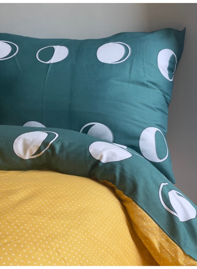 موني هوم طقم كفر لحاف قطن ستان
 3ق - Image 3