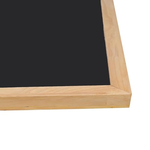 Parssufy Wooden 2 in 1 White Board & Black Board for Kids | Educational Drawing Board for Kids | Whiteboard with Duster & Marker & Chalks for Home School Office - Image 4
