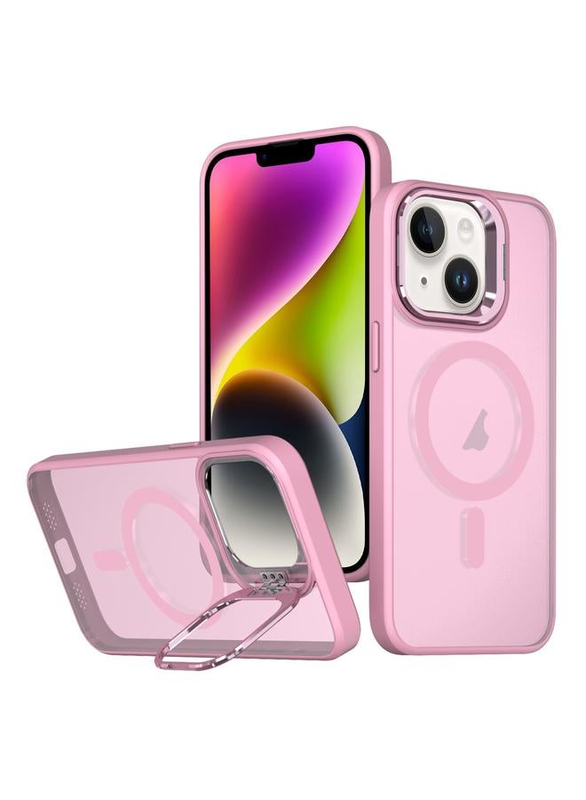 اس-توب جراب هاتف مغناطيسي من MagSafe لهاتف iPhone 14 مزود بحامل كاميرا معدني غير مرئي - Image 1