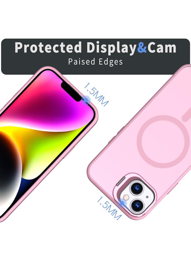 اس-توب جراب هاتف مغناطيسي من MagSafe لهاتف iPhone 14 مزود بحامل كاميرا معدني غير مرئي - Image 3