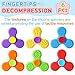 Fasray 24 PCs Valentines Day Cards with Fidget Spinner for Kids Classroom Textured Sensory Fidget Toys with Valentine Cards Kids School Classroom Exchange Prizes Gifts Rewards Stress Relief Party Favors - Image 4