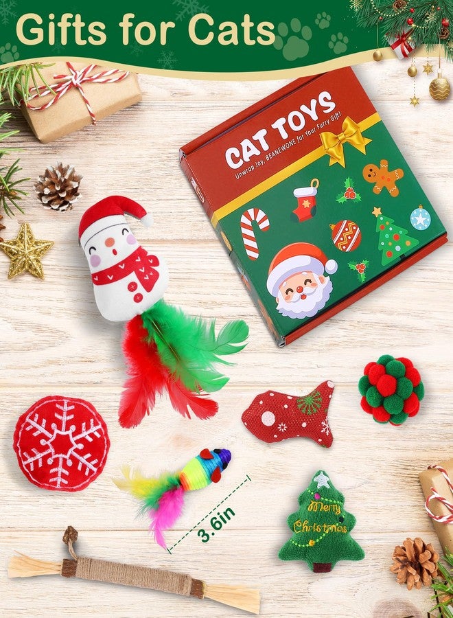 Beanewone Catnip Toys with Crinkle Sound 7 Pack, Cat Toys with Silvervine Sticks for Christmas and Birthday, Interactive Cat Chew Toy for Indoor Cats Kitten Kitty - Image 5