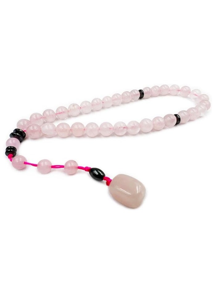 REBUY REBUY 33 Beads Rose Quartz Tasbih  - Image 1