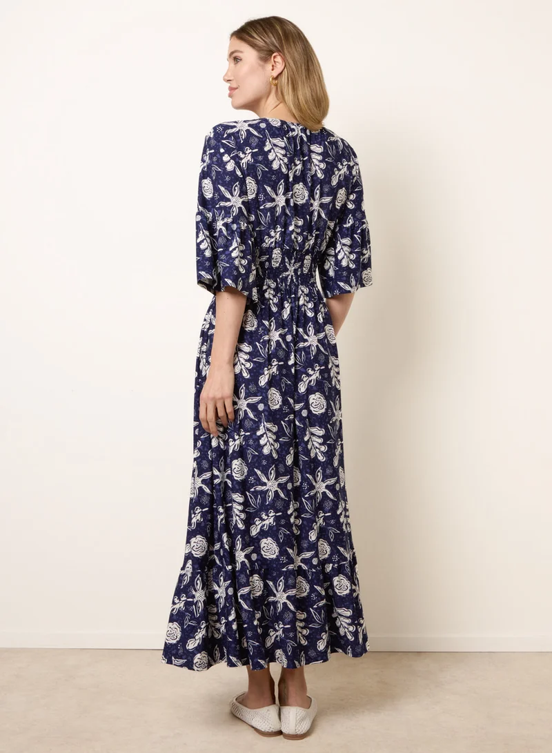 بلو فانيلا Shirred Empire Bust Dress