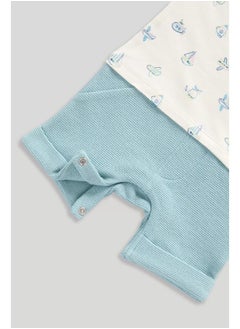 mothercare Mock Shirt and Shorts Romper  - Image 1