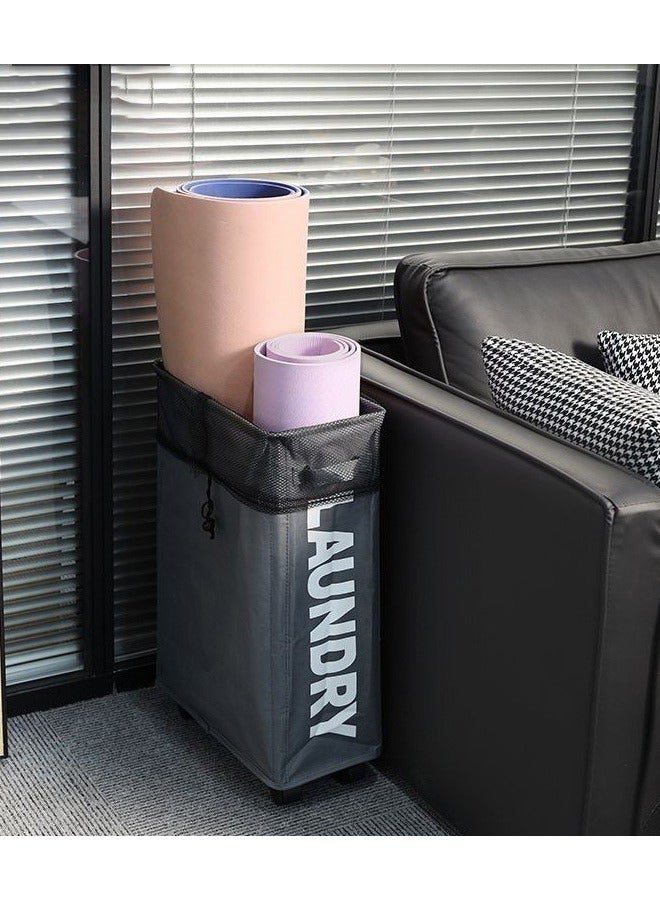 OASIS DESERT Fabric Storage Bucket, Dirty Clothes Basket, Dirty Clothes Storage Basket, Laundry Basket, Household Daily Use0000-- - Image 5