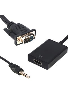 melekstore Powermaster PM-18637 VGA Male To HDMI Female Converter Cable  - Image 1