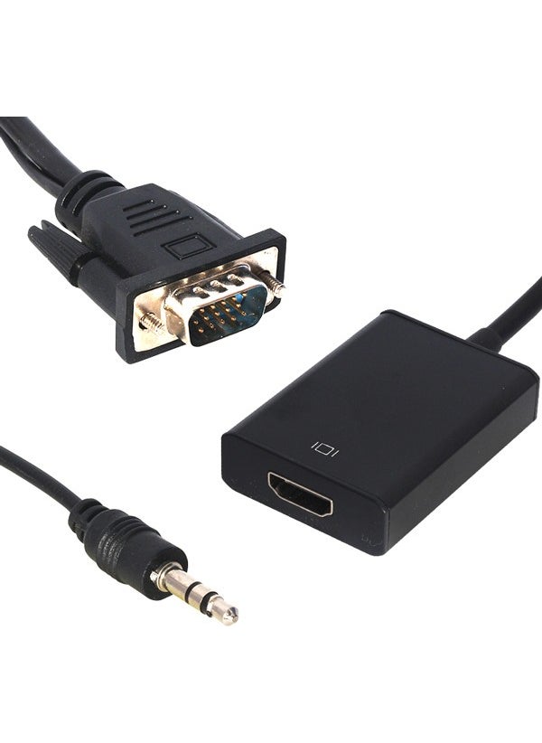 melekstore Powermaster PM-18637 VGA Male To HDMI Female Converter Cable  - Image 1