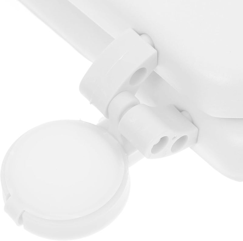 Thickened Foam Toilet Seat Cover Soft Padded Bathroom Toilet Lid Replacement Cushion White V-shaped Foam Cushion for Comfortable - Image 3