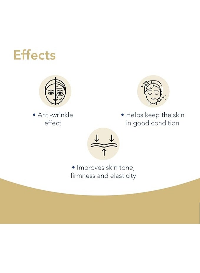 Novaclear Collagen Serum – Anti-Wrinkle Face Serum with Marine Collagen, Gold, Hyaluronic Acid, Retinol & Vitamin C – Improves Skin Firmness, Elasticity & Radiance – For All Skin Types – 30 ML - Image 2