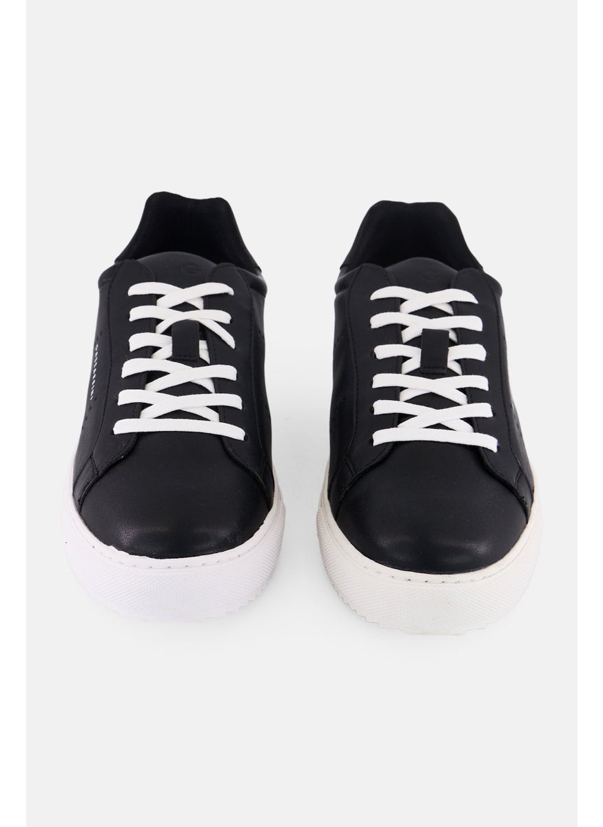 Gazzarrini Men Lace Up Sneakers, Black  - Image 2
