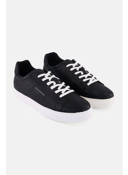 Gazzarrini Men Lace Up Sneakers, Black  - Image 1