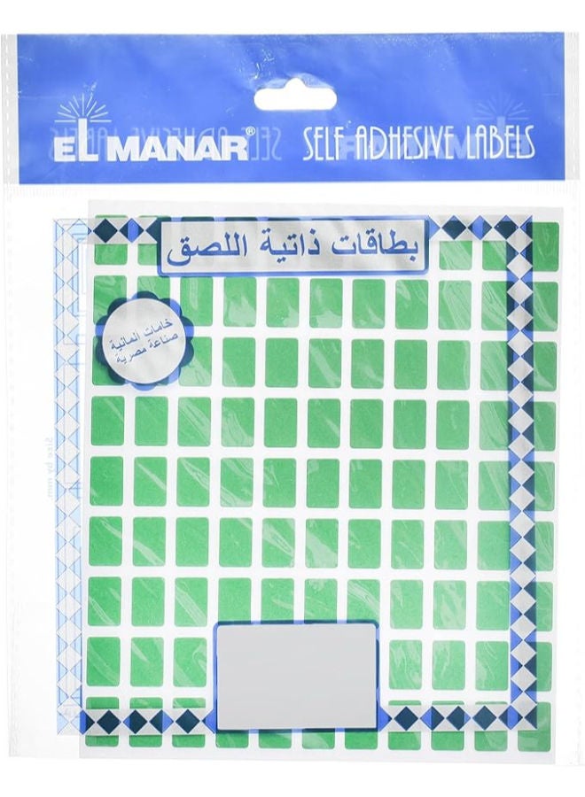 El Manar Compact Vibrant Adhesive Label Sticker, 10x15 mm With Premium Material Suitable For Home, School And Office - Image 3