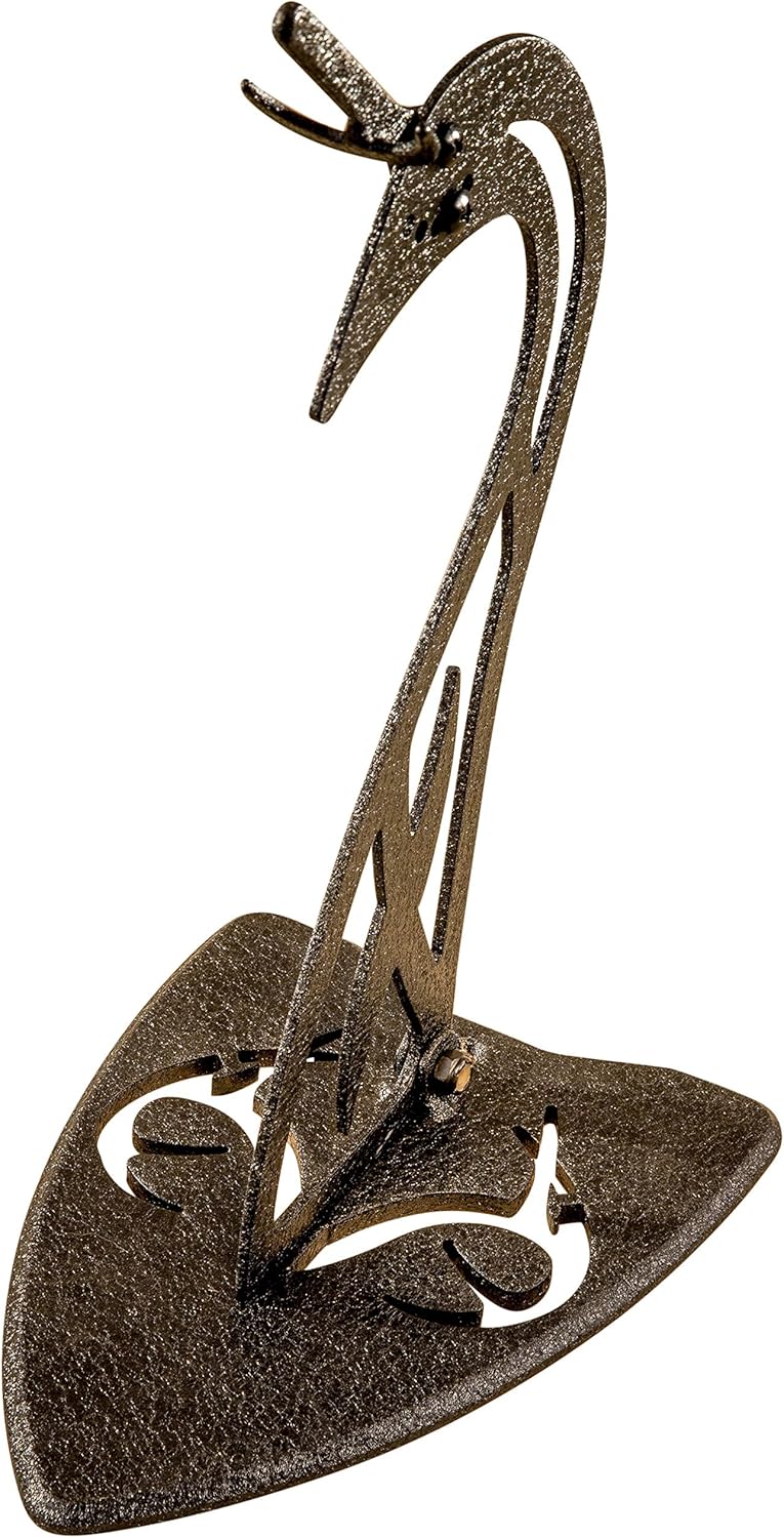 Skull Hooker Table Hooker Powder Coated Steel Trophy Mount - Perfect Kit for Table Display of Taxidermy Deer Antlers and Other Skulls - Available in Graphite Black and Robust Brown - Image 1