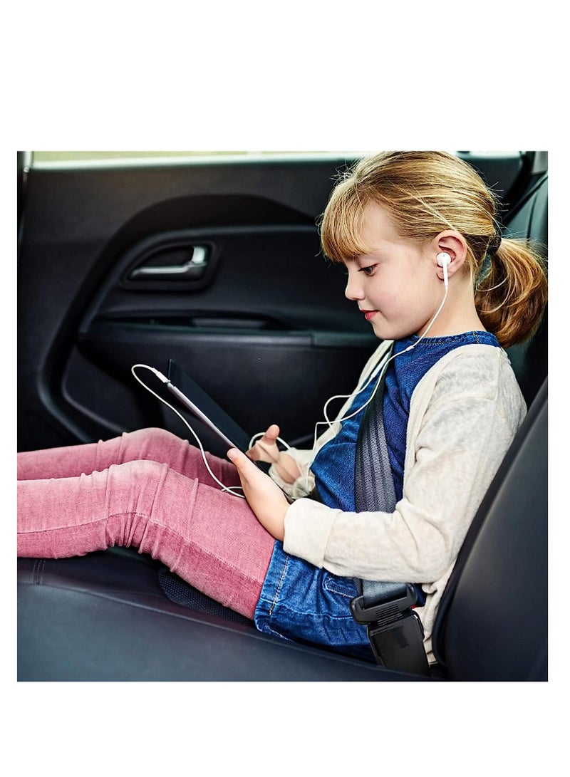 Seat Belt Buckle Cover for Kids Prevent Unbuckling with Universal Fit 2 Pack Black Safety Guards - Image 4