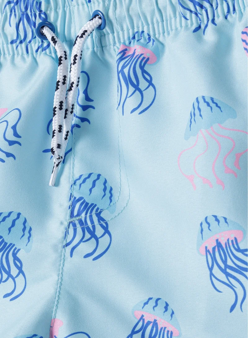 MINOTI Kids Boys Printed Board Short