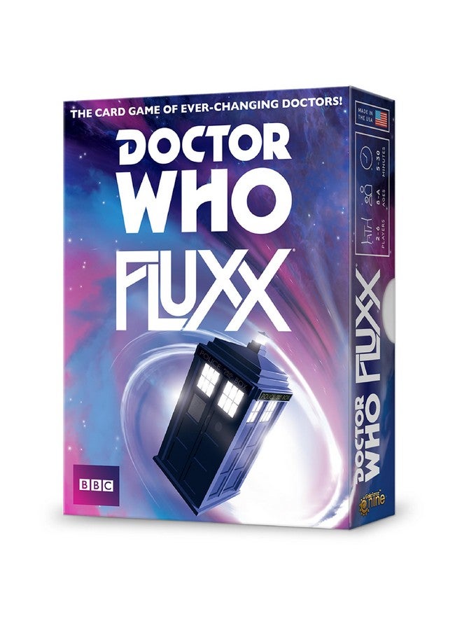 Looney Labs Looney Labs Doctor Who Fluxx Card Game - Whovian Delight with Quick Rounds  - Image 1