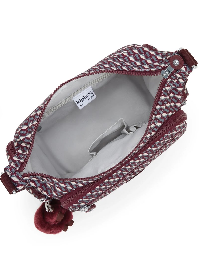 kipling حقيبة جابي S 3Dk نبيذ متوسطة عبر الجسم - Image 4