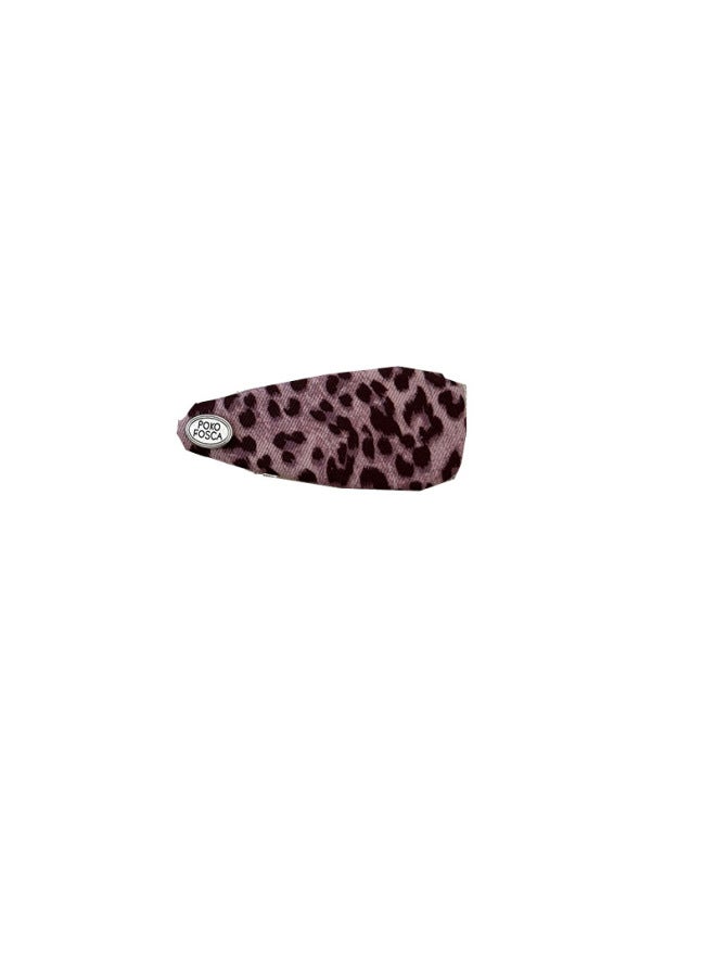 PINK Leopard Print Leather Bow Hair Clip, Exuding A Sense Of Luxury While Going Out, With Bangs And Age Reducing Headbands. New Style Of Hair Accessories And Headwear - Image 5