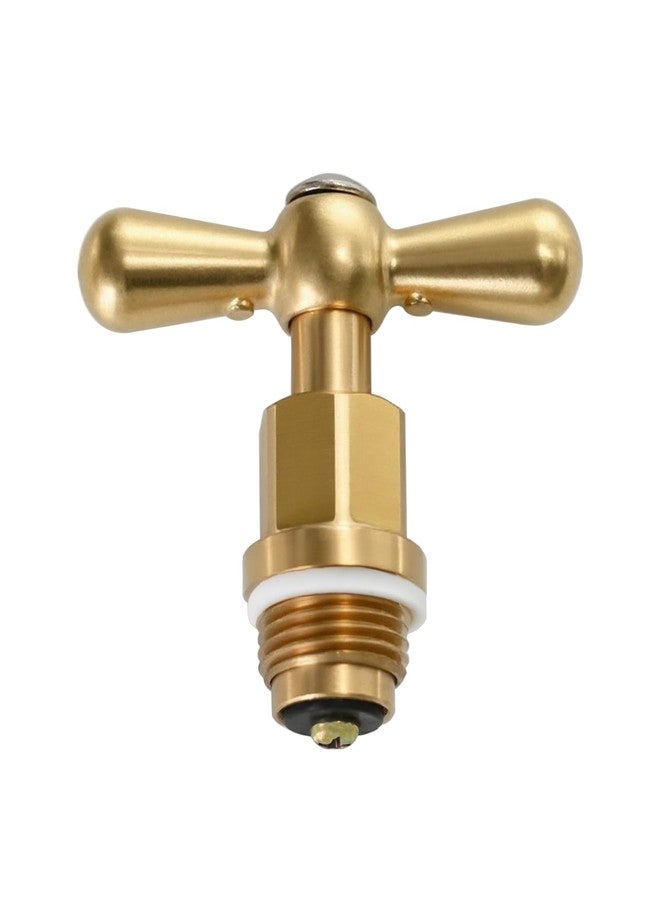 Delixike （A set）PK1100 Premium Brass Globe Valve Stem & Bonnet for Arrowhead Hose Bibs, Boiler Drains & Sill Faucets - Durable and Easy to Install - Image 1