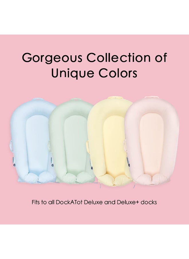 MEXXI Organic Replacement Cover | Premium Quality Spare Cover 100% Organic Cotton | Hypoallergenic | [Fits Dockatot Deluxe + Docks] (Cover Only) (Baby Pink) - Image 3