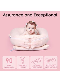 MEXXI MEXXI Organic Replacement Cover | Premium Quality Spare Cover 100% Organic Cotton | Hypoallergenic | [Fits Dockatot Deluxe + Docks] (Cover Only) (Baby Pink)  - Image 4