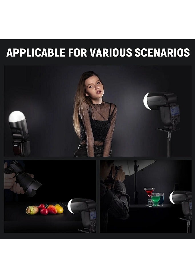 NEEWER Magnetic Dome Diffuser for Z Speedlite Flashes - Image 2