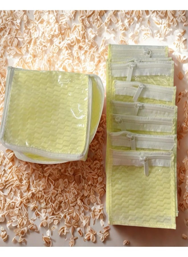 G.FIDEL طقم تخزين مجوهرات شفاف من جي.فيدل - منظم متعدد الجيوب للنساء والفتيات - Image 5