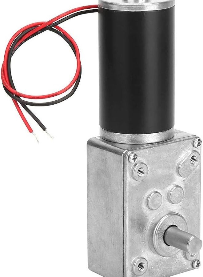 Reversible Gear Motor 24V 70RPM High Torsion Speed Reduce Electric Gearbox Motor 8mm Shaft - Image 1