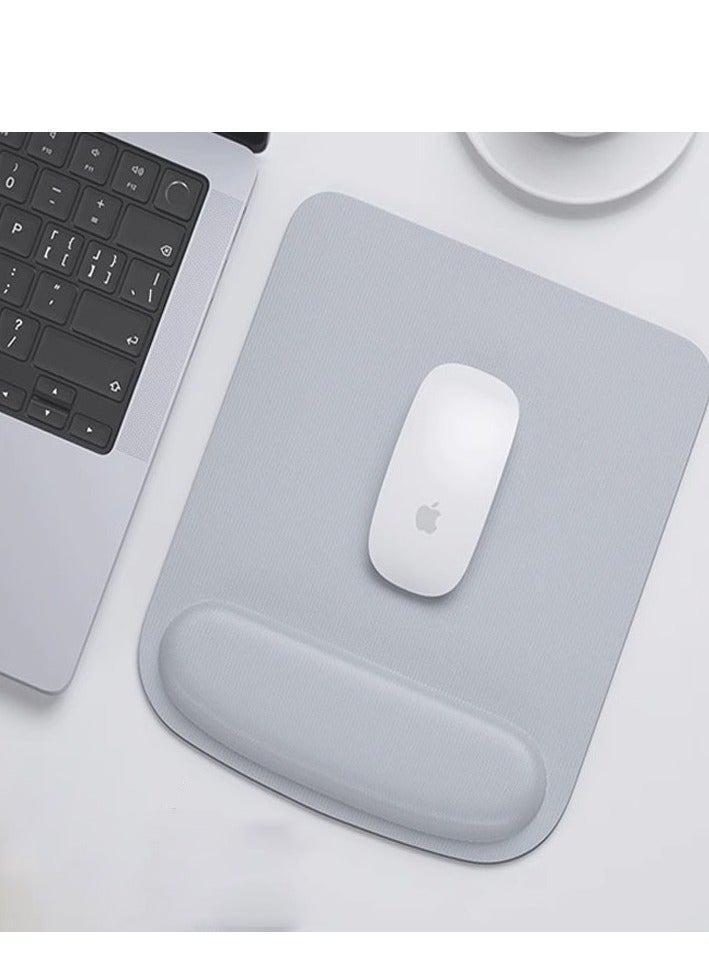 general Gray Mouse Pad Wrist Rest,Memory Foam Mousepad, Ergonomic Wrist Rest Support, with Non-Slip Base for Computer, Gaming, Office, for Easy Typing, Pain Relief - Image 3