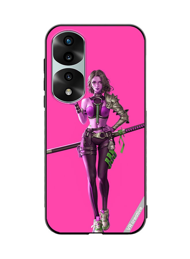 VR CREATIVE Protective Case Cover For Honor 70 Pro Fantasy Girl Design Multicolour - Image 1