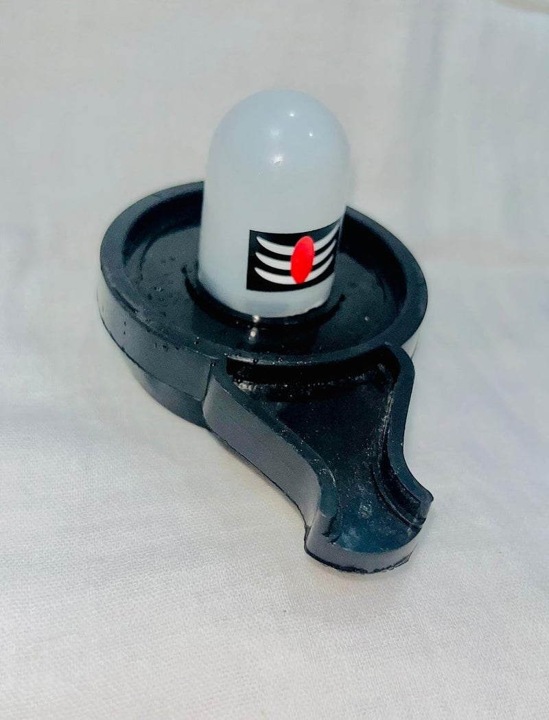 SHREE HANS CREATION Water Sensor shivling Smokeless Sensor Led Light Diya for Indoor and Outdoor Festival Decoration Light Diya (Black Color 2Pcs) - Image 3