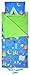 iscream Fun Print Cozy Silky Soft Fleece Lined Sleeping Bag and Pillow Set for Kids Camp Out - Image 4