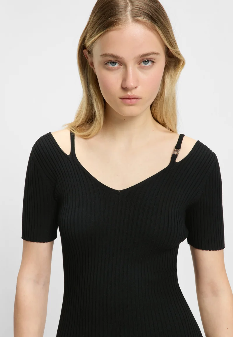 HUGO Ribbed Bodycon Dress