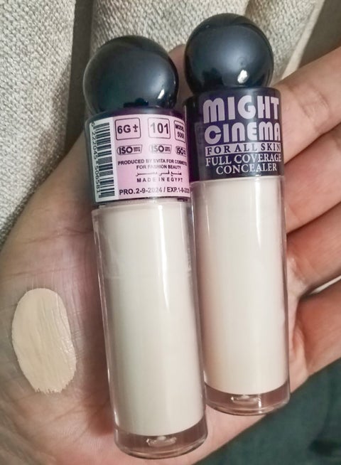 (Might Cinema) Concealer Full Coverage for All Skin Types - 5068-101