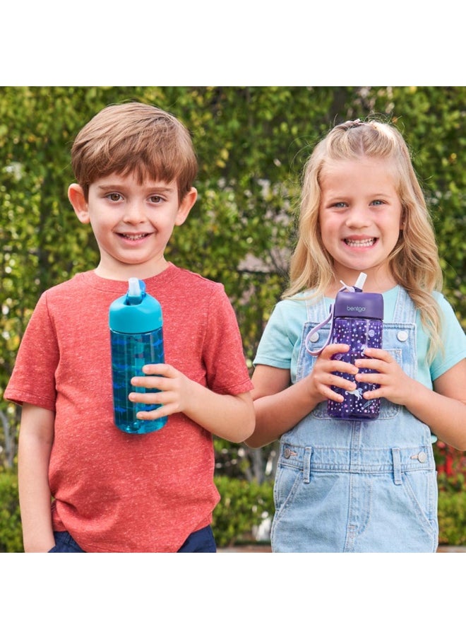 Kids Prints Water Bottle15 Oz. Leak Proof, Bpa - Free Cups For Toddlers And Children With Flip - Up Safe - Sip Straw For School, Sports, Daycare, Camp And More (Shark) - pzsku/Z911FC7FDE47BB487BD73Z/45/_/1728053678/1bd242b9-2b2c-49a4-9153-72638084a526