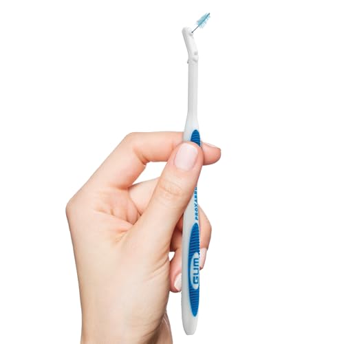 GUM Proxabrush Permanent Handle Refills - Compatible with Go-Betweens Interdental Brushes - Floss Picks for Teeth, Braces, and Implants (6pk) - Image 3