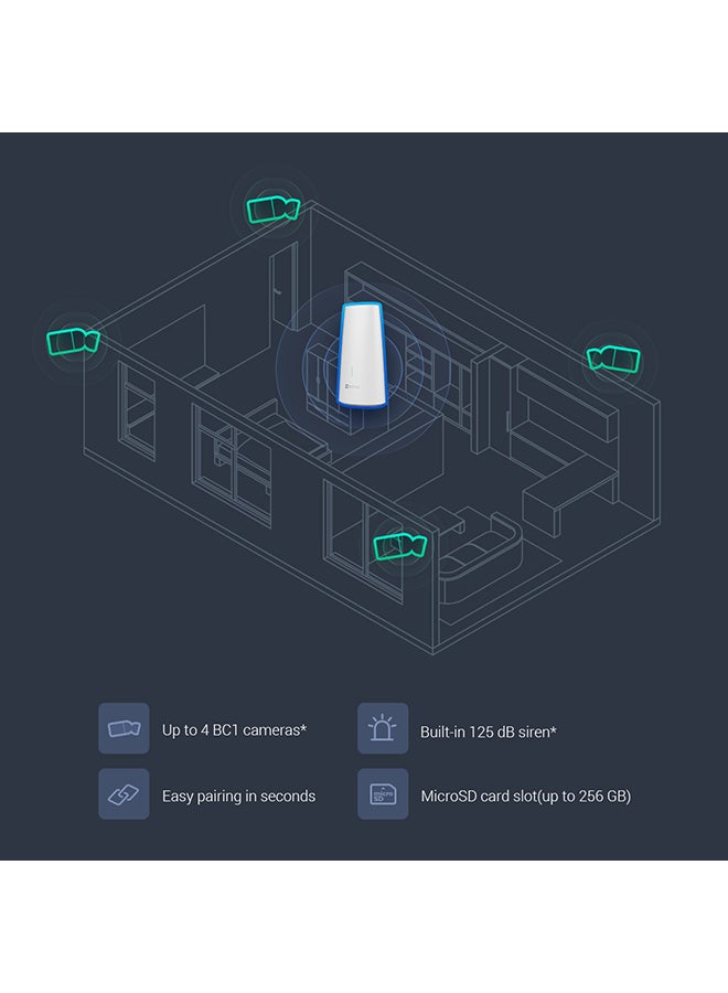 إيزفيز كاميرا أمان منزلية لاسلكية EZVIZ BC1-B1 مع بطارية تدوم 365 يومًا باللون الأبيض - Image 4