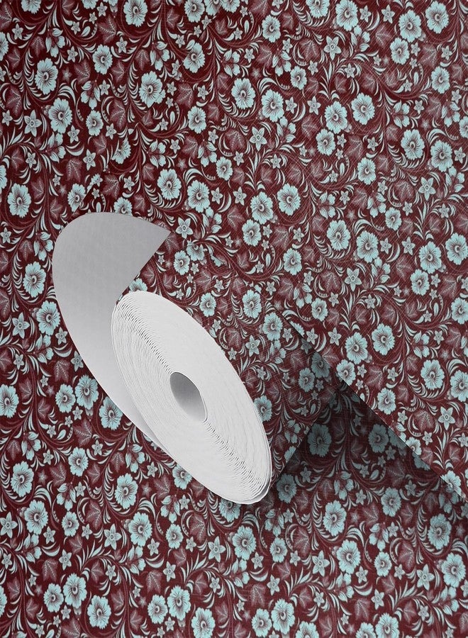 Vocal Store Anti-Slip Kitchen Cabinet Drawer Shelf Mat Liner Sheets Textured Multipurpose 5 Meter Roll, Maroon - MDOJ7-P037-5 - Image 1